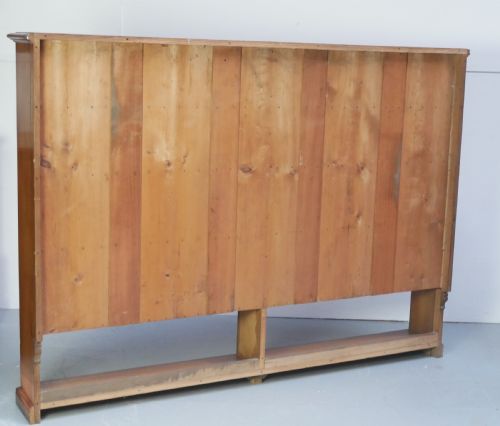 LARGE OAK BOOKCASE - ADDITIONAL PHOTO 8