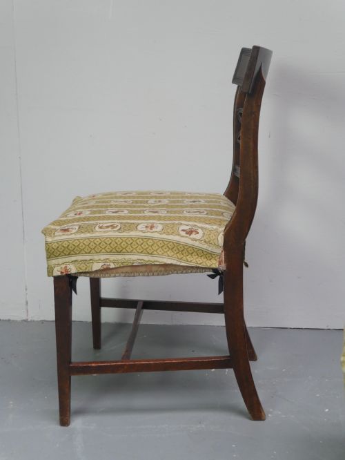SET 4 SCOTTISH GEORGIAN CHAIRS - ADDITIONAL PHOTO 3