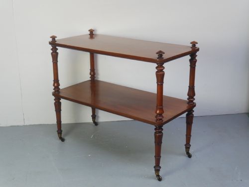 19THC MAHOGANY BUFFET - ADDITIONAL PHOTO 1