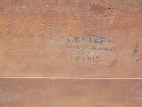 FRENCH ROSEWOOD BOX ON STAND LESAGE - ADDITIONAL PHOTO 10
