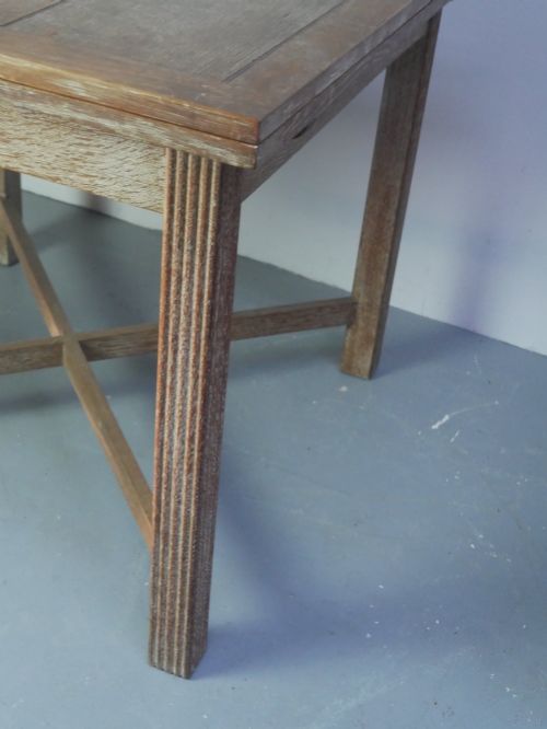 LIMED OAK DINING TABLE ATTRIB HEALS - ADDITIONAL PHOTO 4