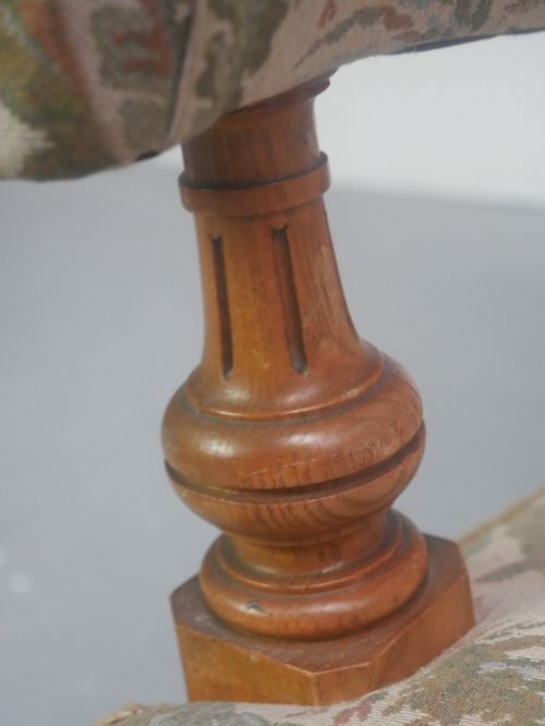 SCOTTISH 19THC HOWARD STYLE ARMCHAIR - ADDITIONAL PHOTO 6