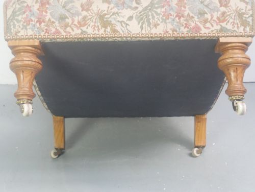 SCOTTISH 19THC HOWARD STYLE ARMCHAIR - ADDITIONAL PHOTO 7