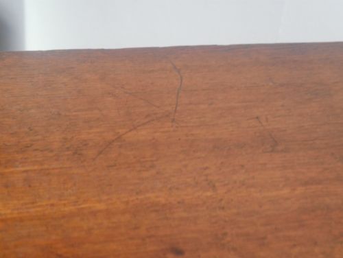 GEORGIAN OAK CHEST OF DRAWERS 95CM WIDE - ADDITIONAL PHOTO 2