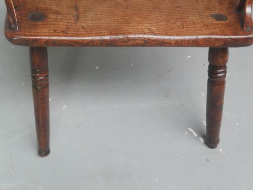 GEORGIAN COMB BACK WINDSOR ARMCHAIR - ADDITIONAL PHOTO 13