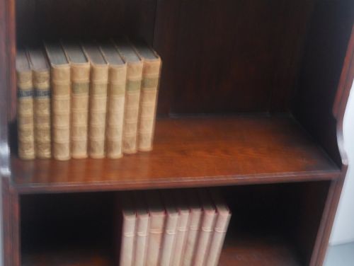 NEAT OAK 1920S BOOKCASE - ADDITIONAL PHOTO 2