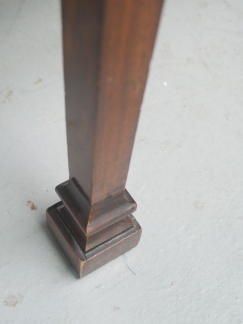 NEAT MAHOGANY CONSOLE TABLE - ADDITIONAL PHOTO 5