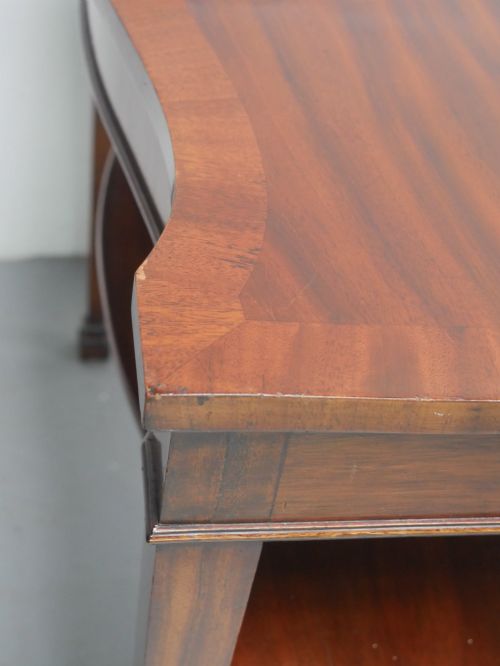 NEAT MAHOGANY CONSOLE TABLE - ADDITIONAL PHOTO 8
