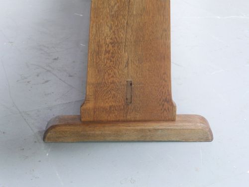OAK REFECTORY DINING KITCHEN TABLE - ADDITIONAL PHOTO 4