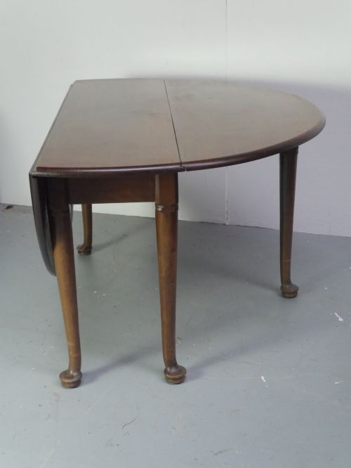 LARGE CUBAN MAHOGANY GEORGIAN GATE LEG TABLE - ADDITIONAL PHOTO 2