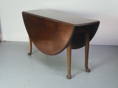LARGE CUBAN MAHOGANY GEORGIAN GATE LEG TABLE - ADDITIONAL PHOTO 6