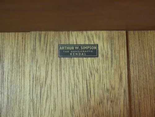 ARTHUR SIMPSON ARTS CRAFTS BOOKCASE - ADDITIONAL PHOTO 2