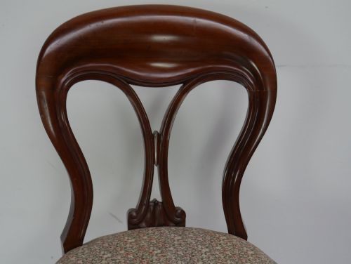 SET OF 4 19THC DINING CHAIRS - ADDITIONAL PHOTO 10