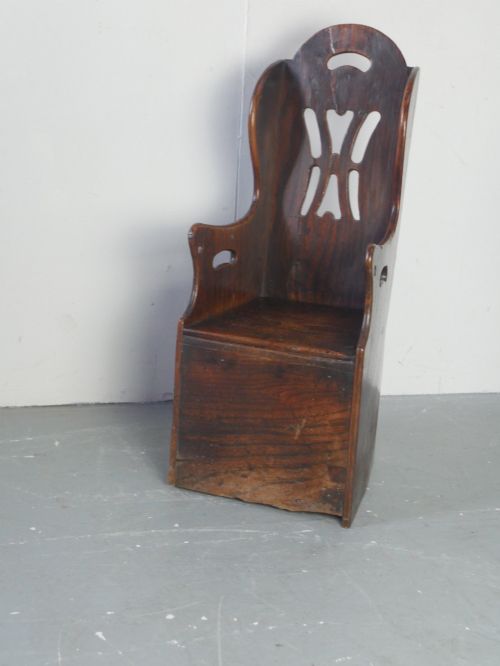 Neat 18thc English Childs Chair