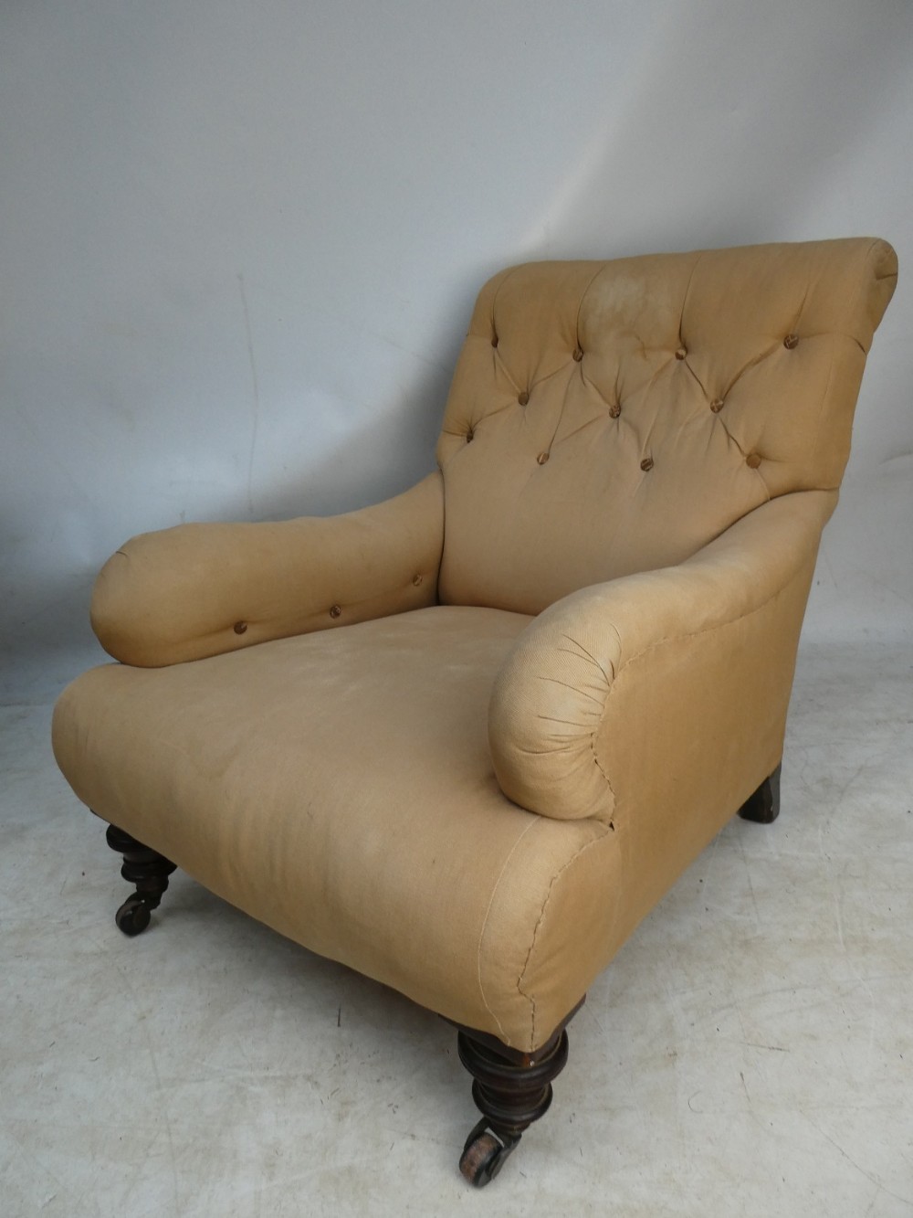 19thC Arm Chair in the manner of Howard & Sons