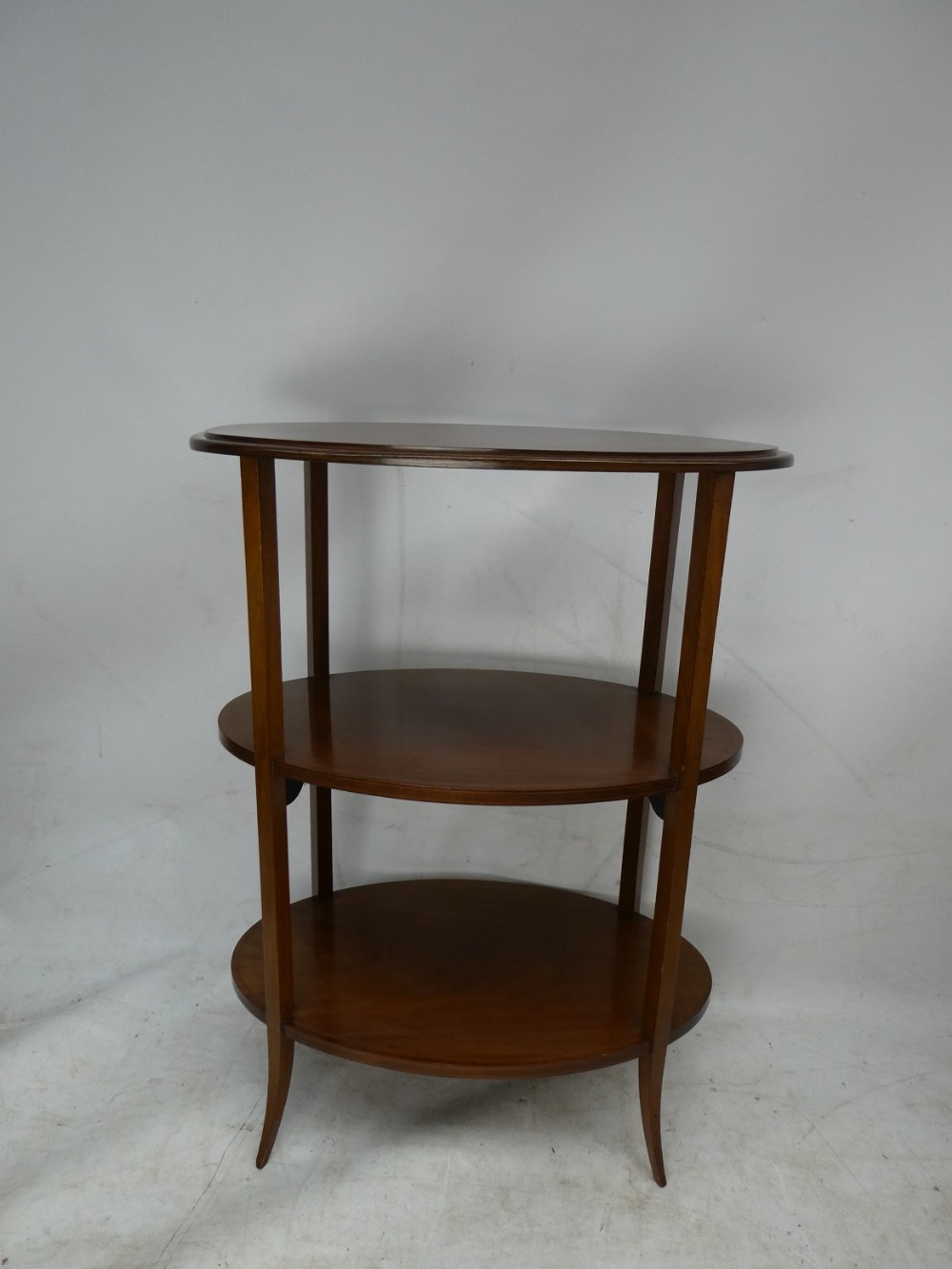 Edwardian 3 Tier Oval Table