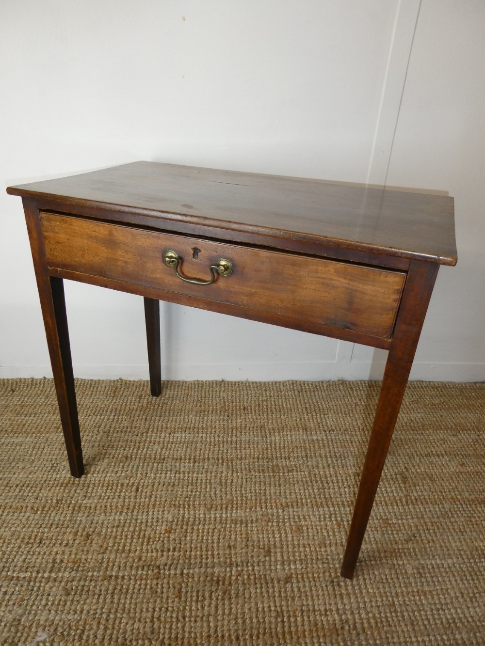 Neat English 18thC Side Table