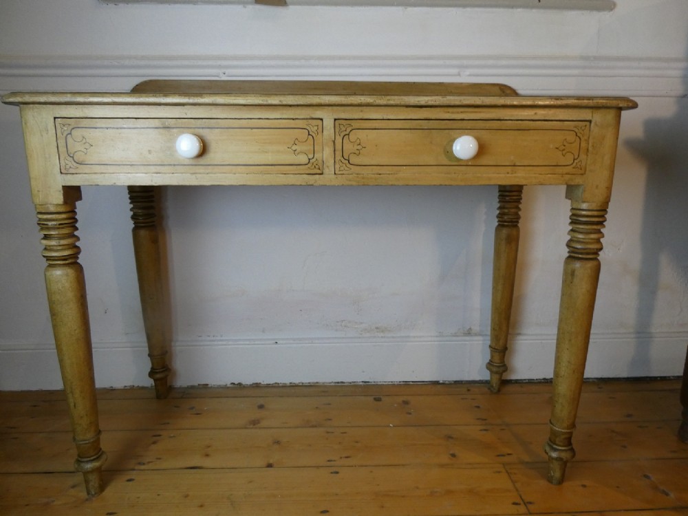 19thC Original Painted Table