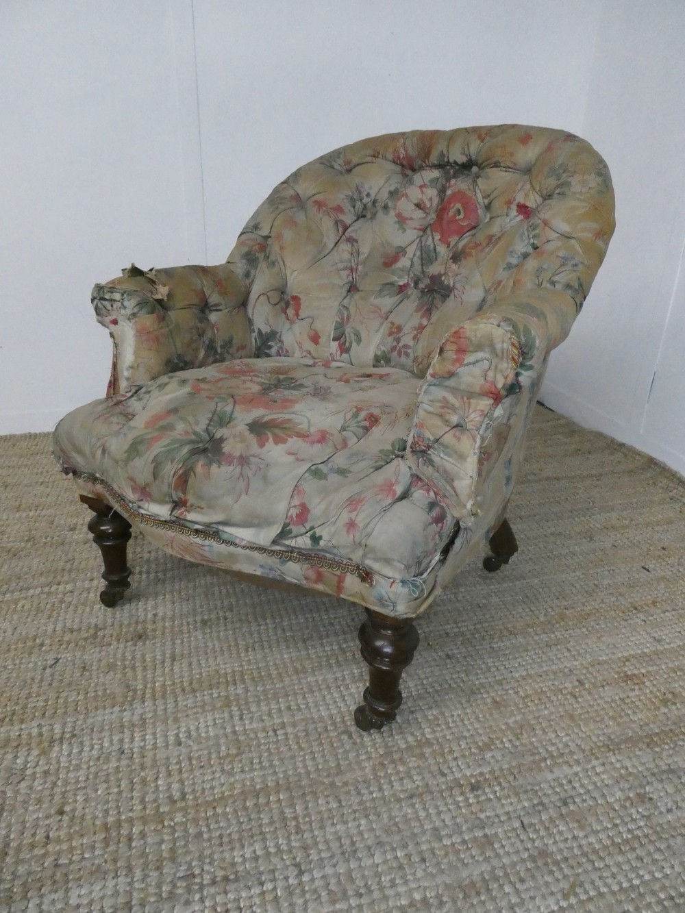 English 19thC Armchair