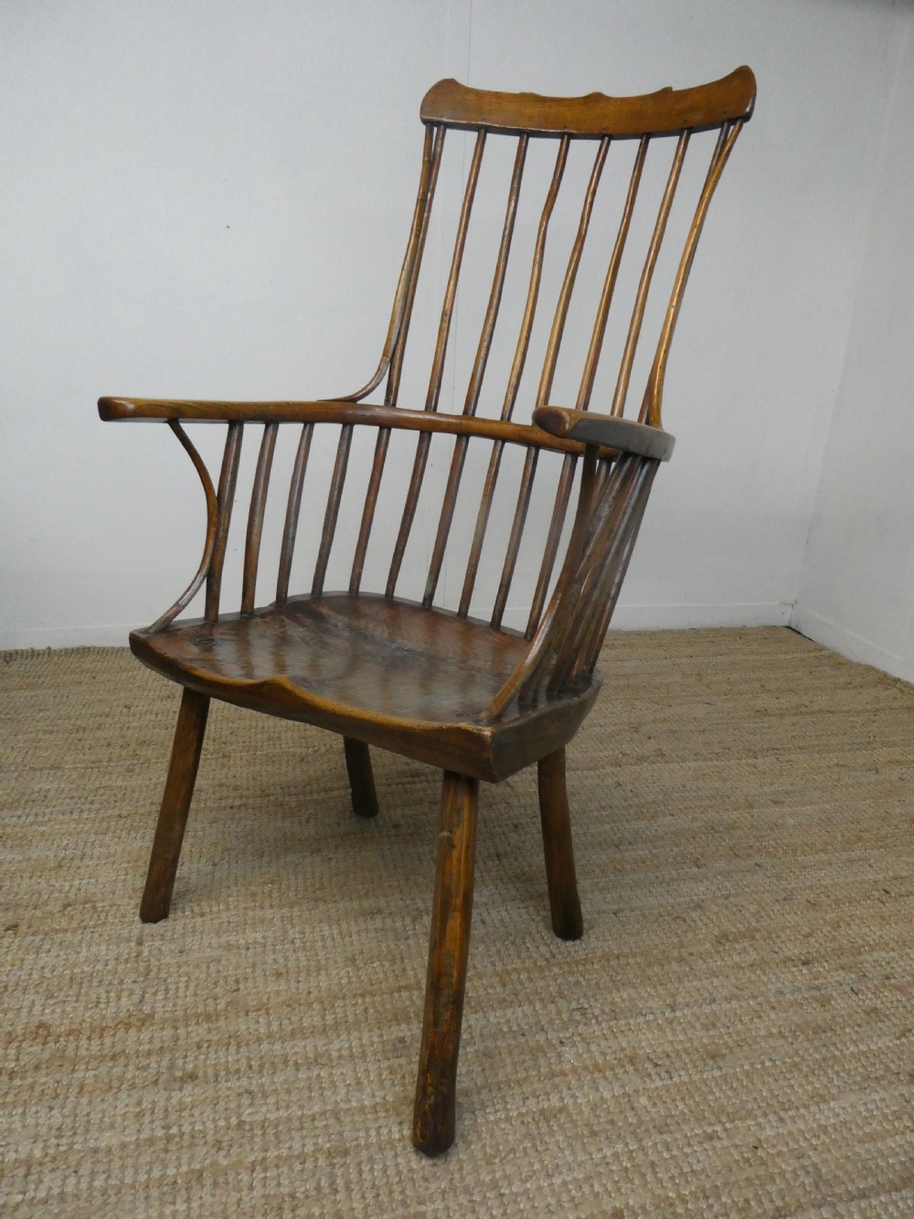 Early 19thC Comb Back Chair
