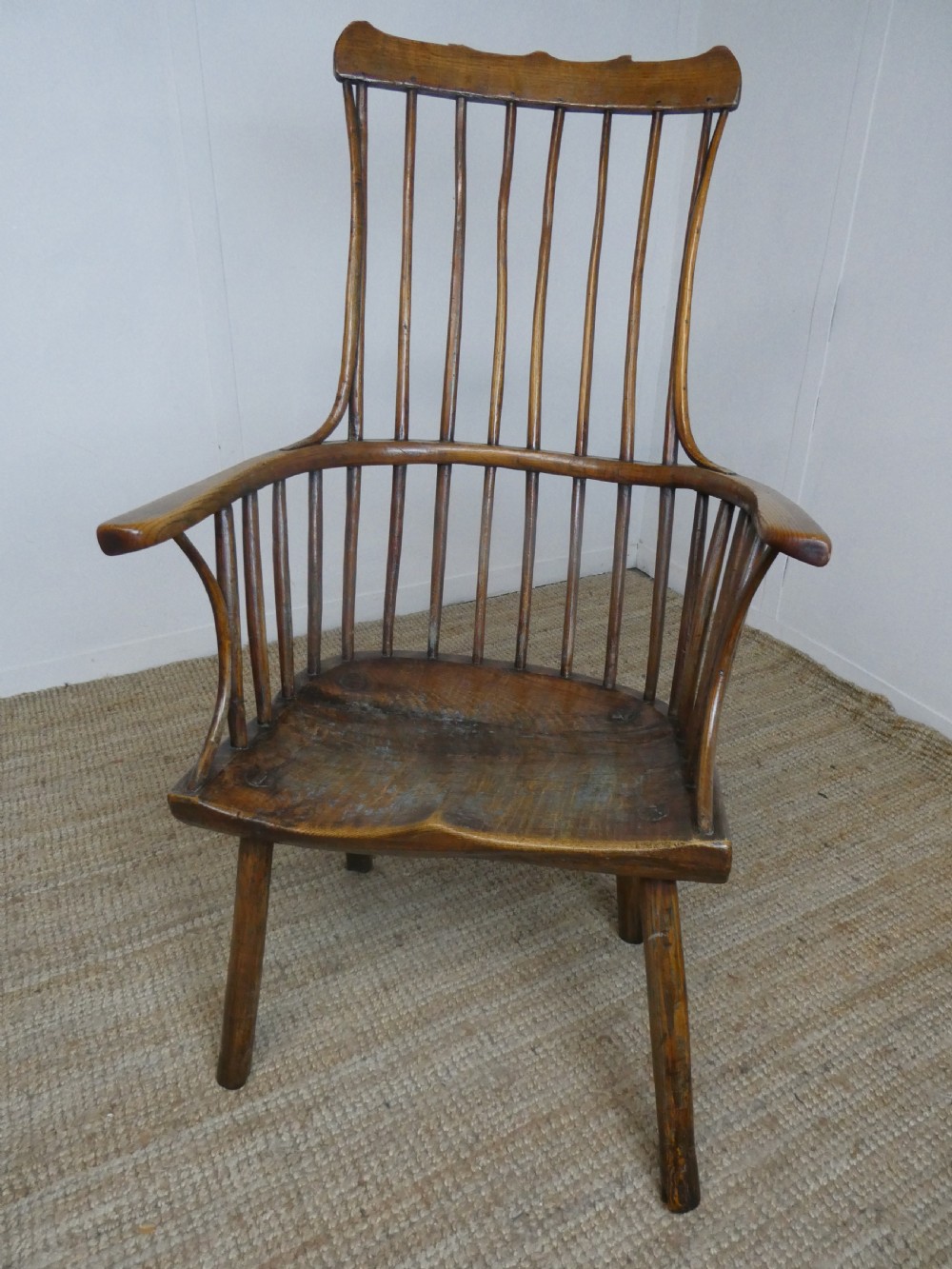 Early 19thC Comb Back Chair View IX