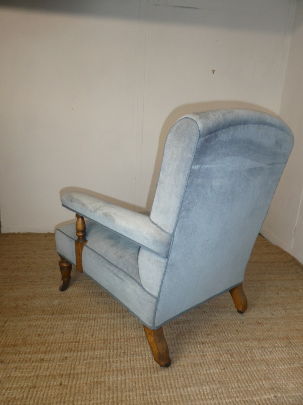 English 19thC Oak Armchair View III