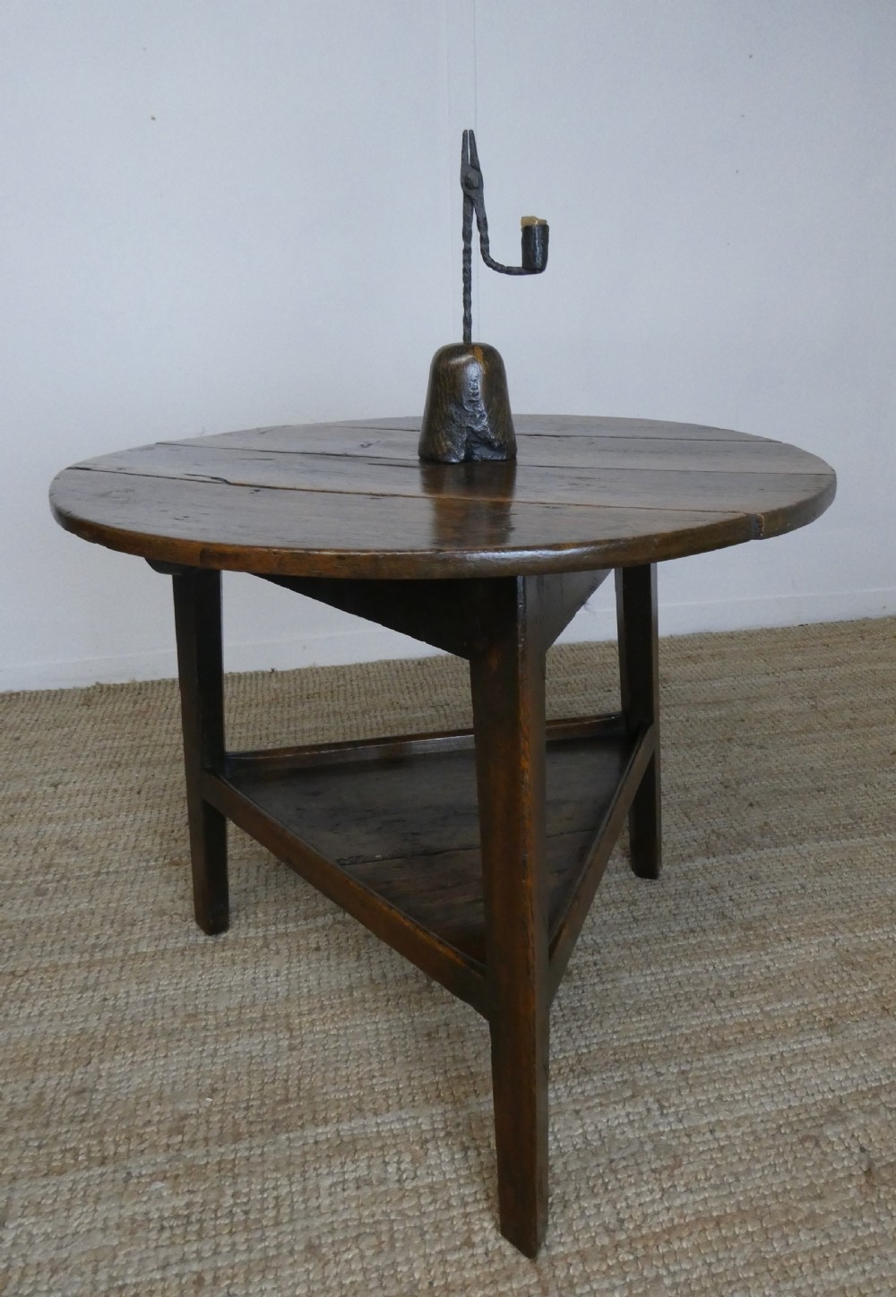 18th Century Oak Cricket Table