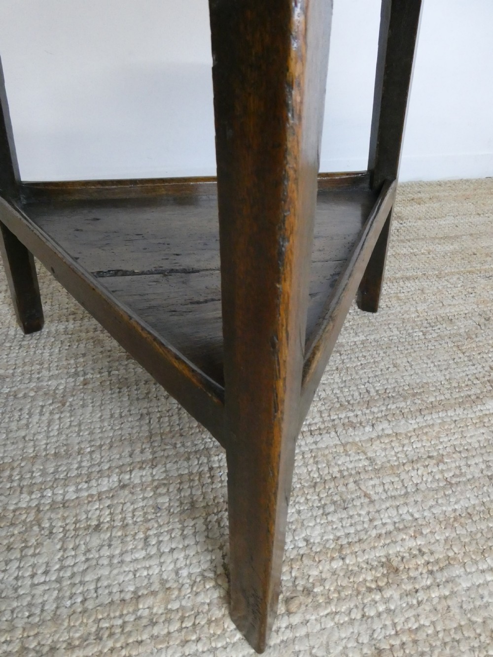 18th Century Oak Cricket Table View IV