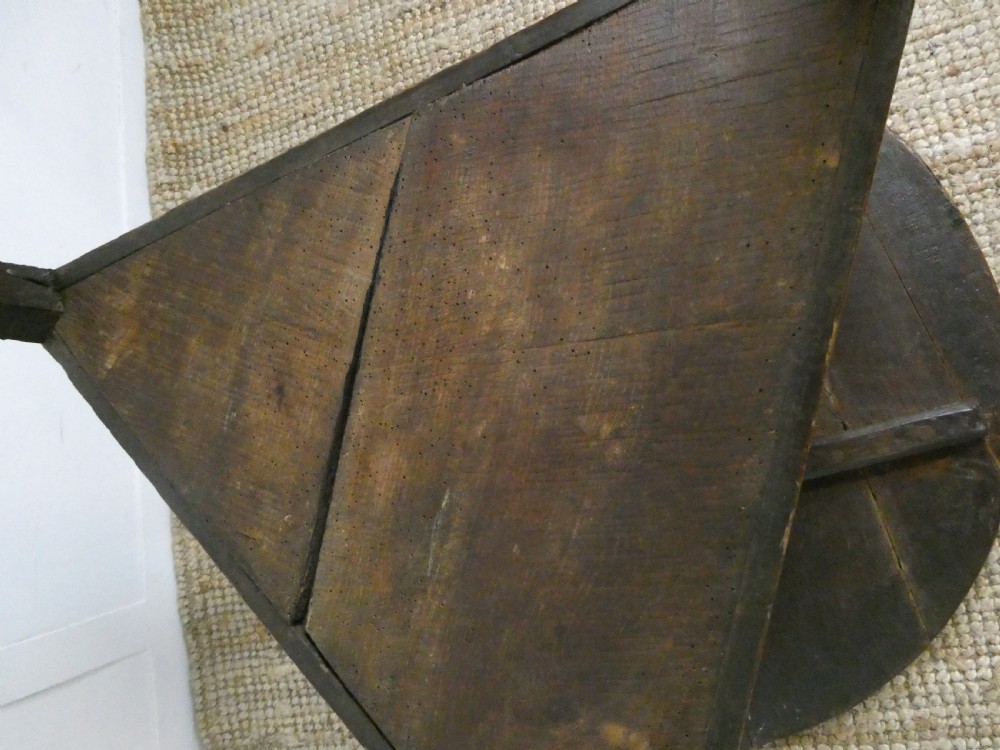 18th Century Oak Cricket Table View VI