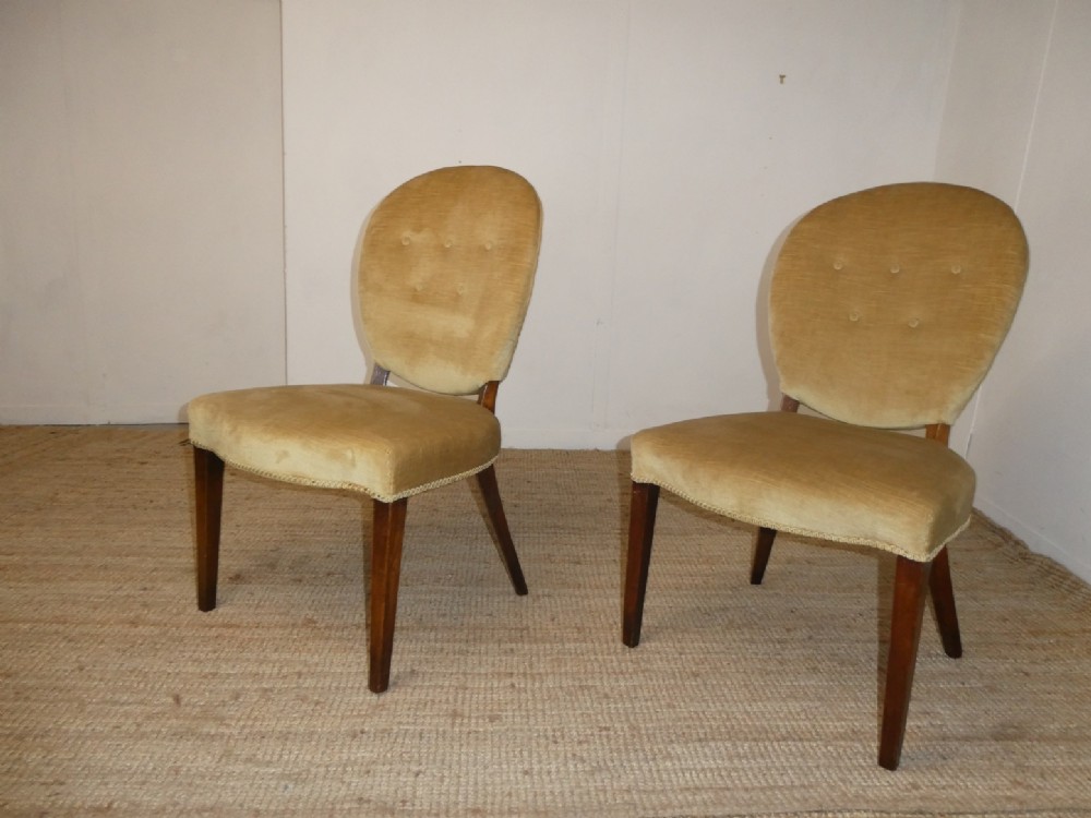 Pair 18thC Side Chairs