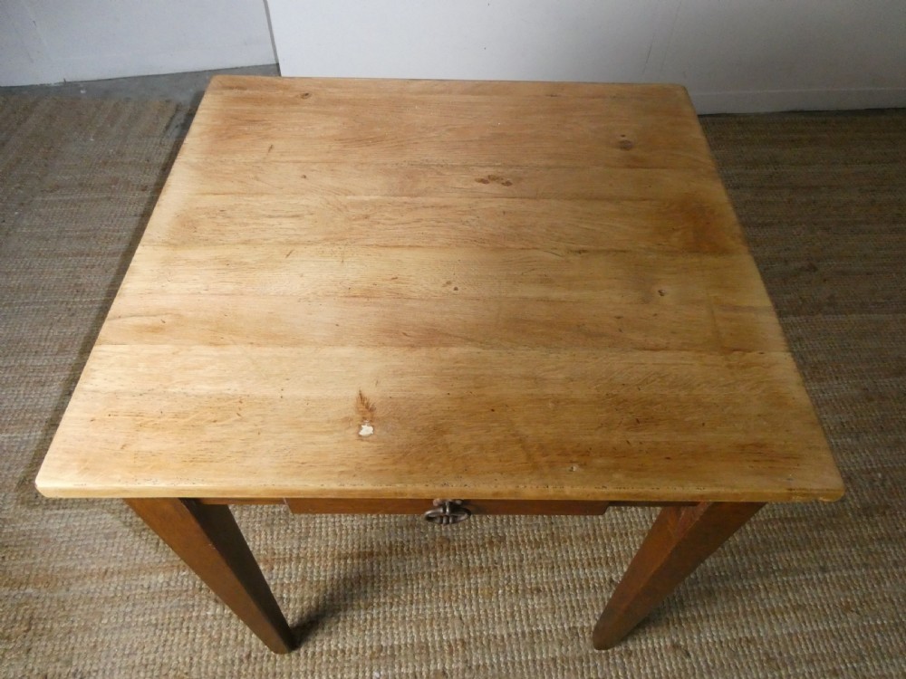 Pair Oak Side Tables View II