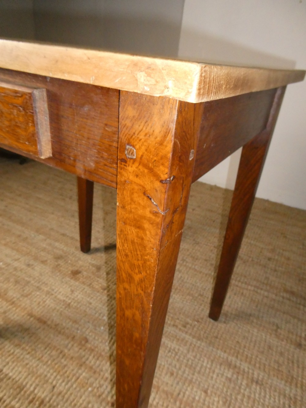 Pair Oak Side Tables View IV
