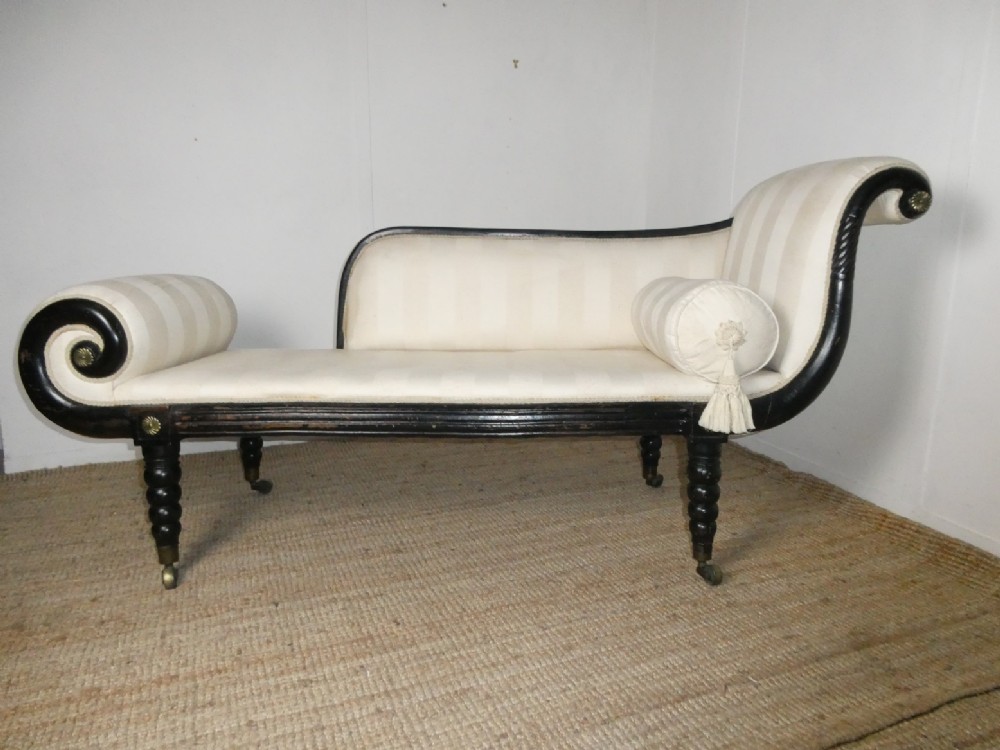 Regency Bobbin Chaise Lounge