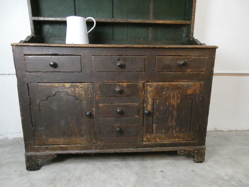 19thC Irish Painted Dresser View II