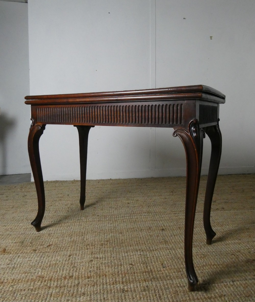 18thC Hepplewhite Period Card Table