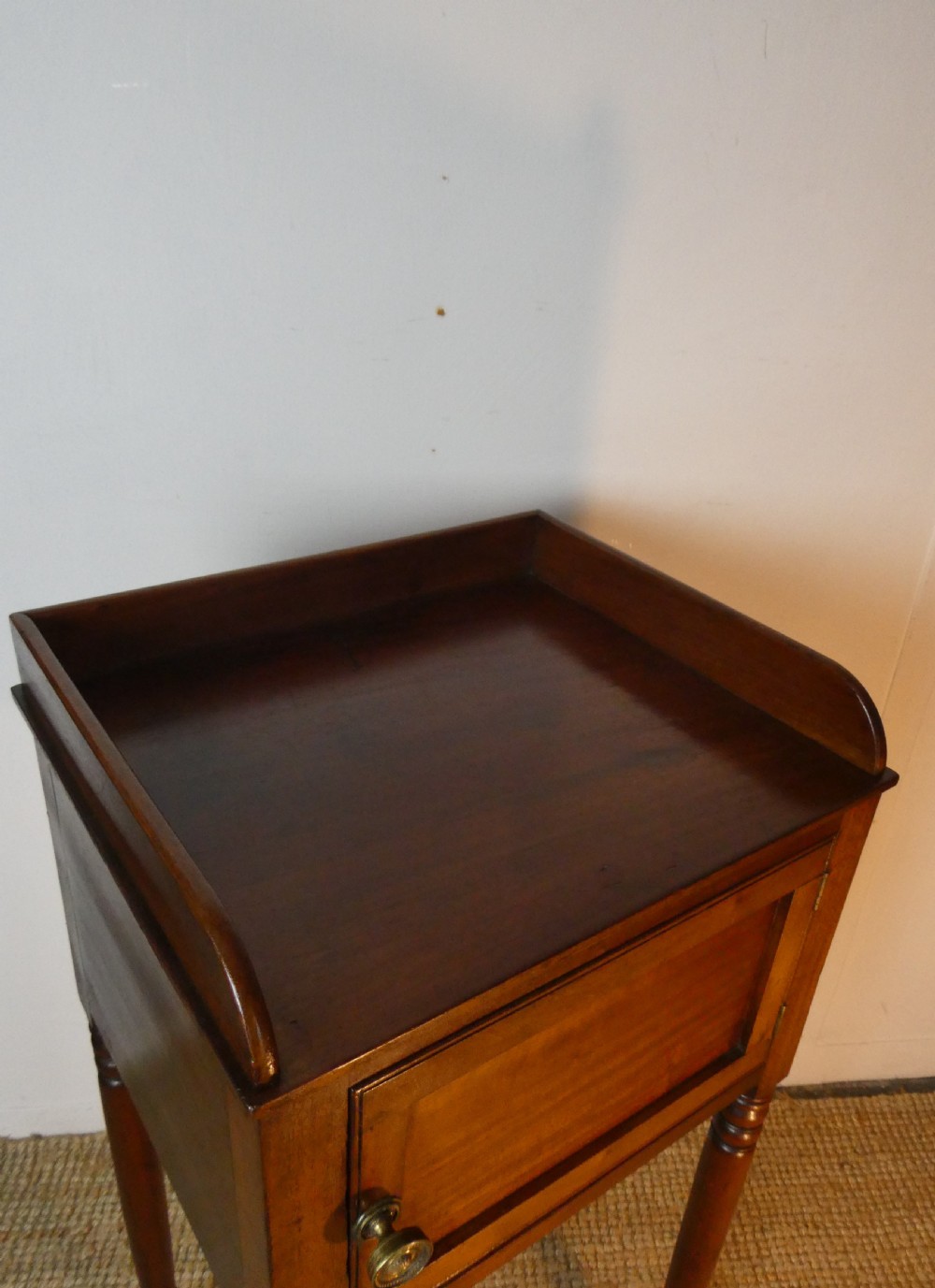 Tall Regency Bedside Cabinet View III