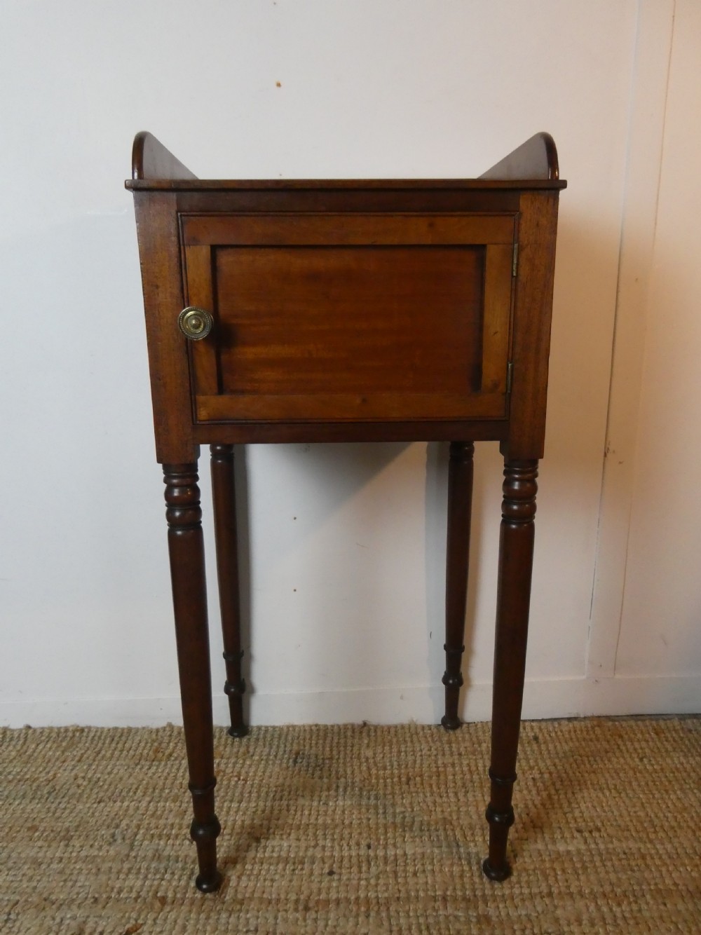 Tall Regency Bedside Cabinet View VI
