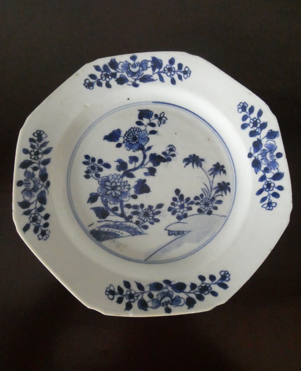 18th Century Octagonal Chinese Plate View II