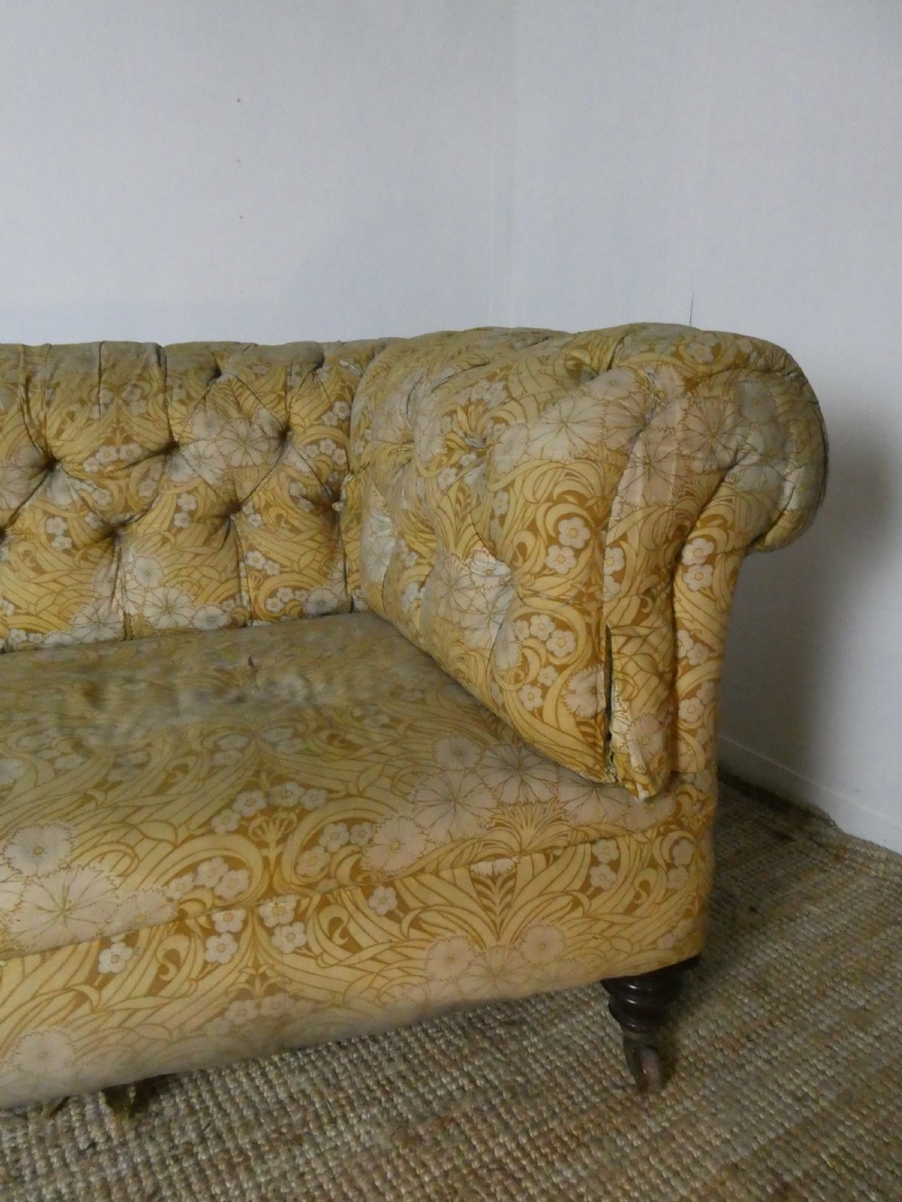 19thC Chesterfield Sofa View II