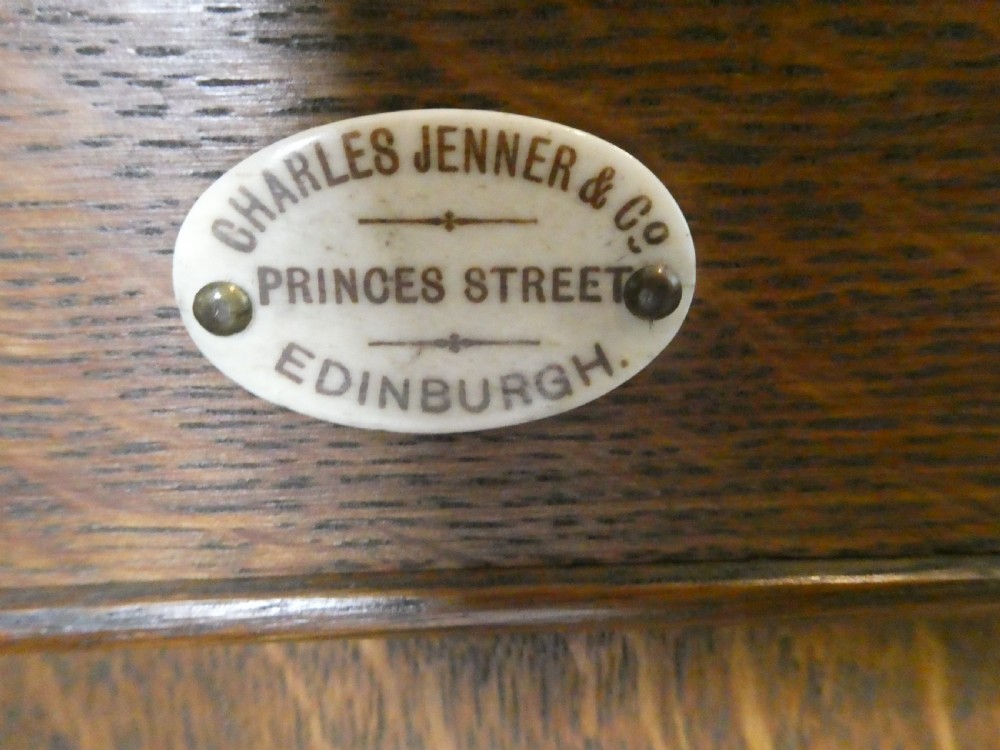 Scottish 19thC Oak Bookcase View III
