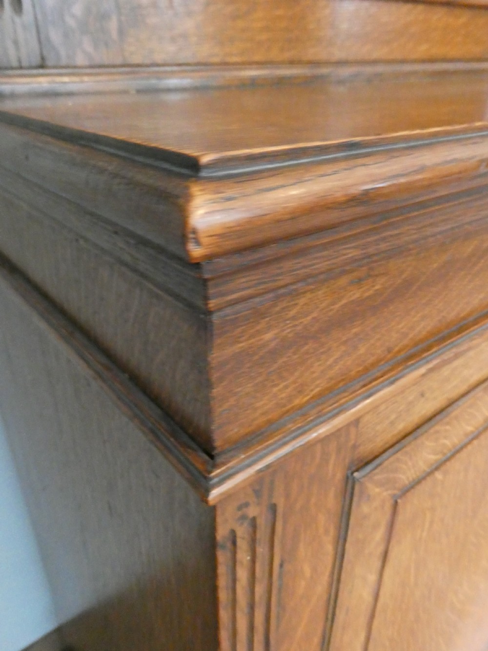Scottish 19thC Oak Bookcase View VII