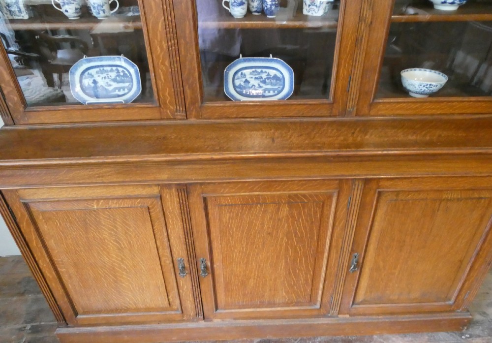 Scottish 19thC Oak Bookcase View VIII