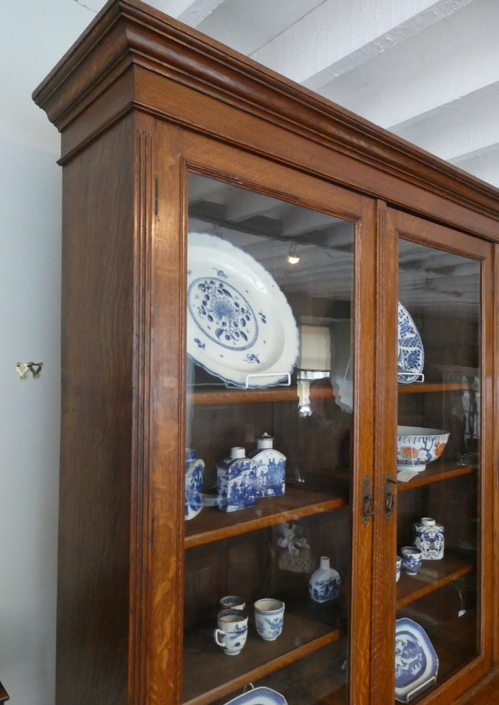 Scottish 19thC Oak Bookcase View IX