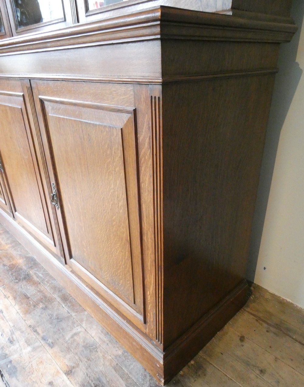 Scottish 19thC Oak Bookcase View X