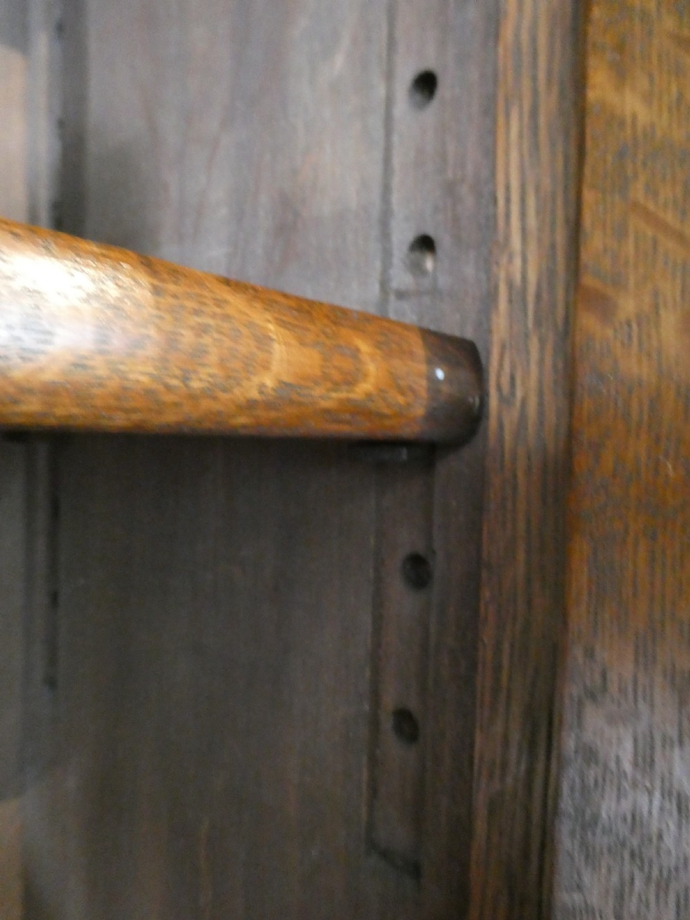 Scottish 19thC Oak Bookcase View XI