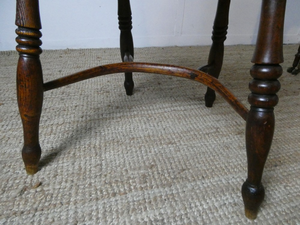 19thC Ash & Elm Windsor Chair View III