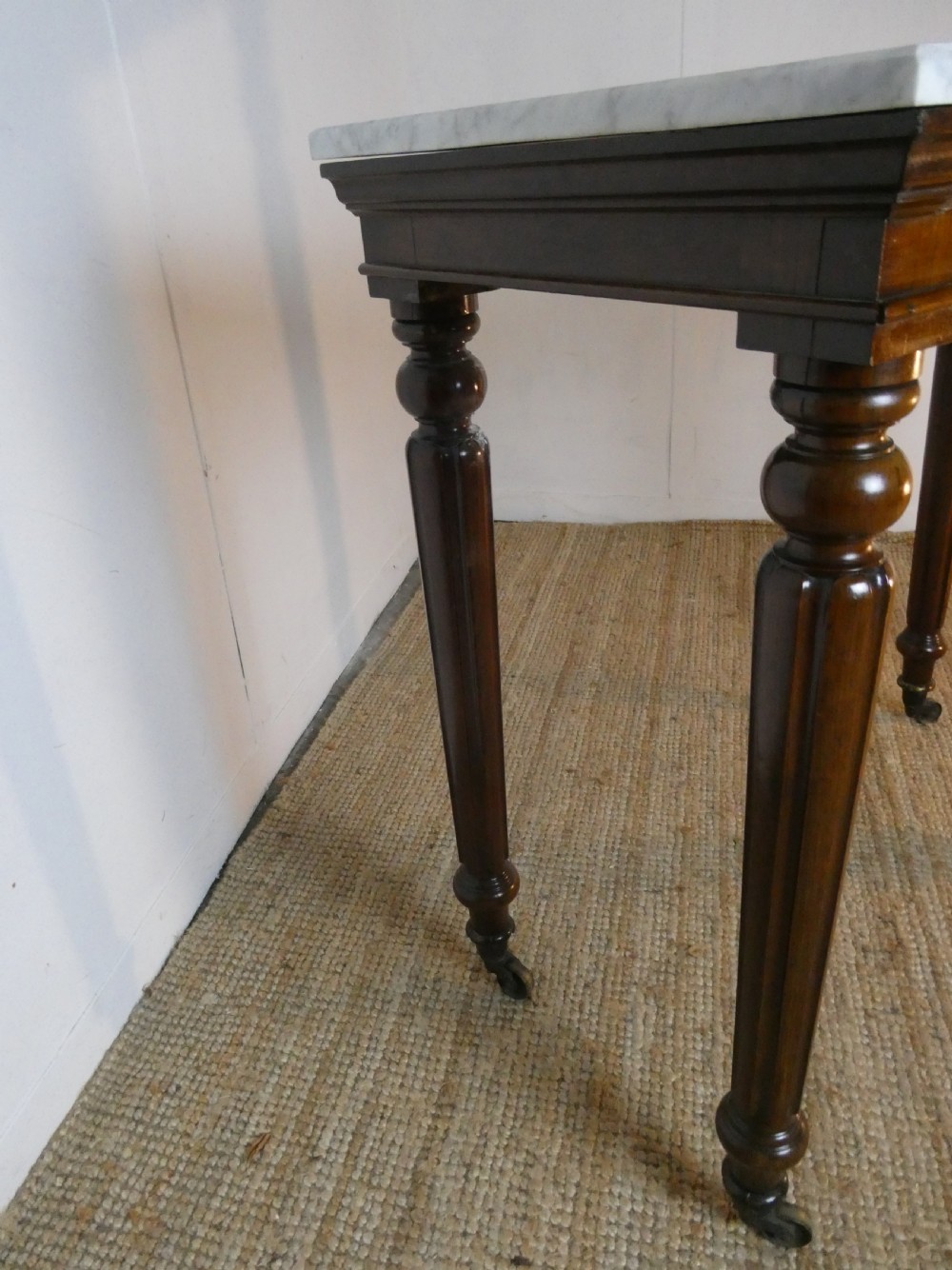 Fine Regency Marble Top Console Table View VIII