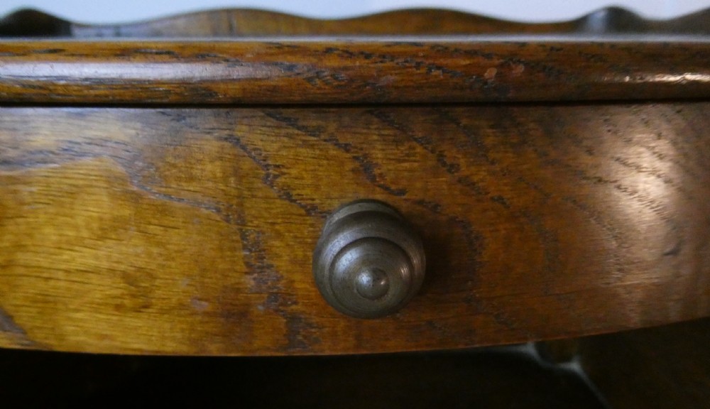 Pair Oak Bedside Cabinets View X