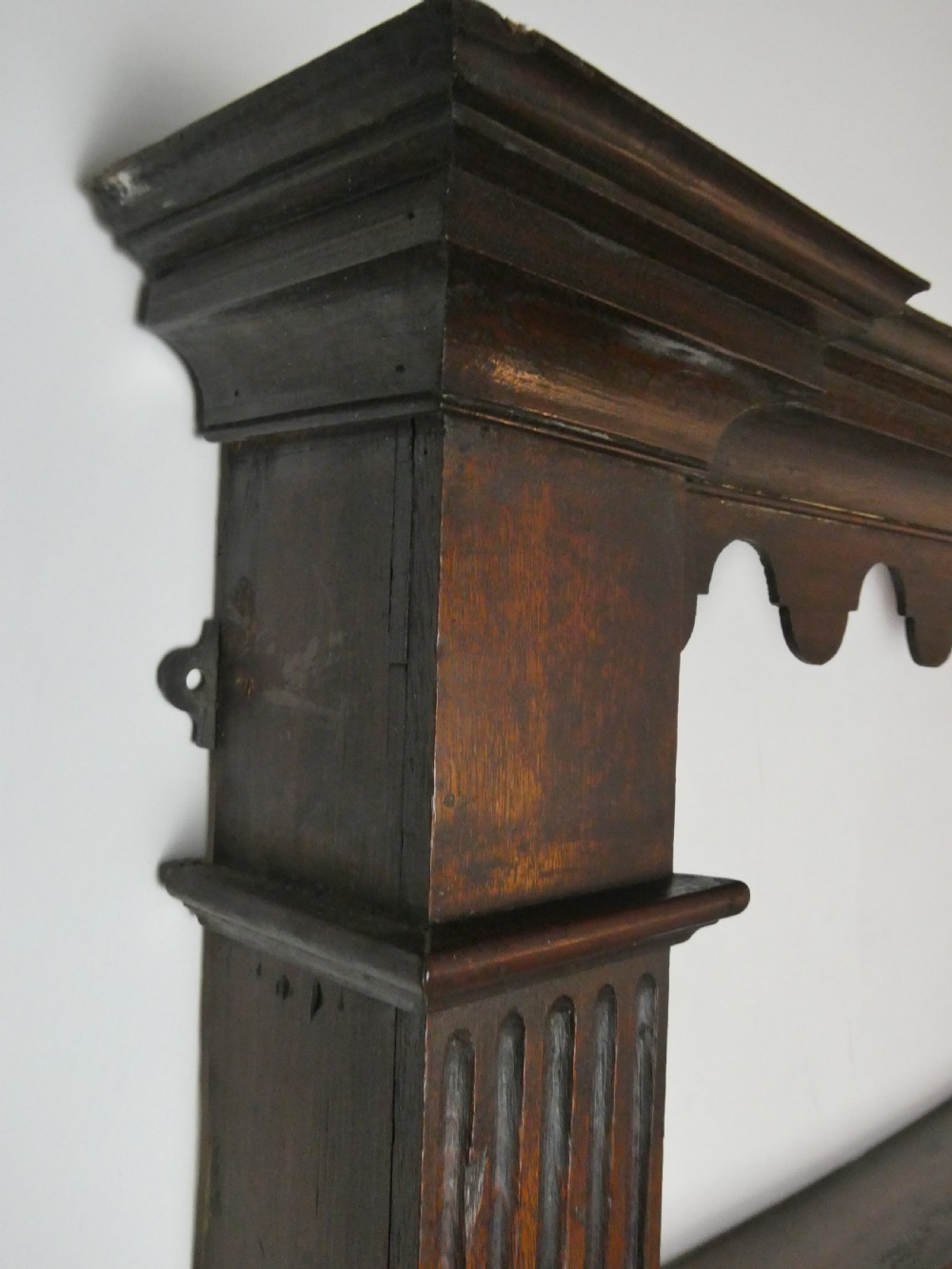 Antique 18thC Delft Wall Rack View II