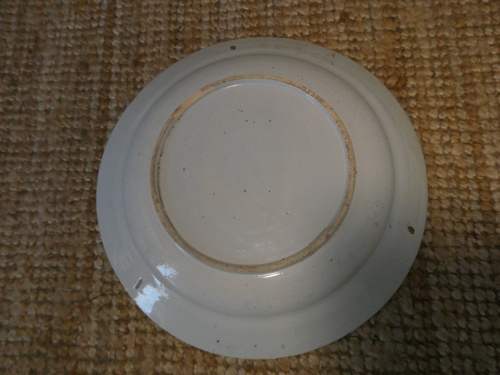 Pair 18thC Dutch Delft Chargers View VI